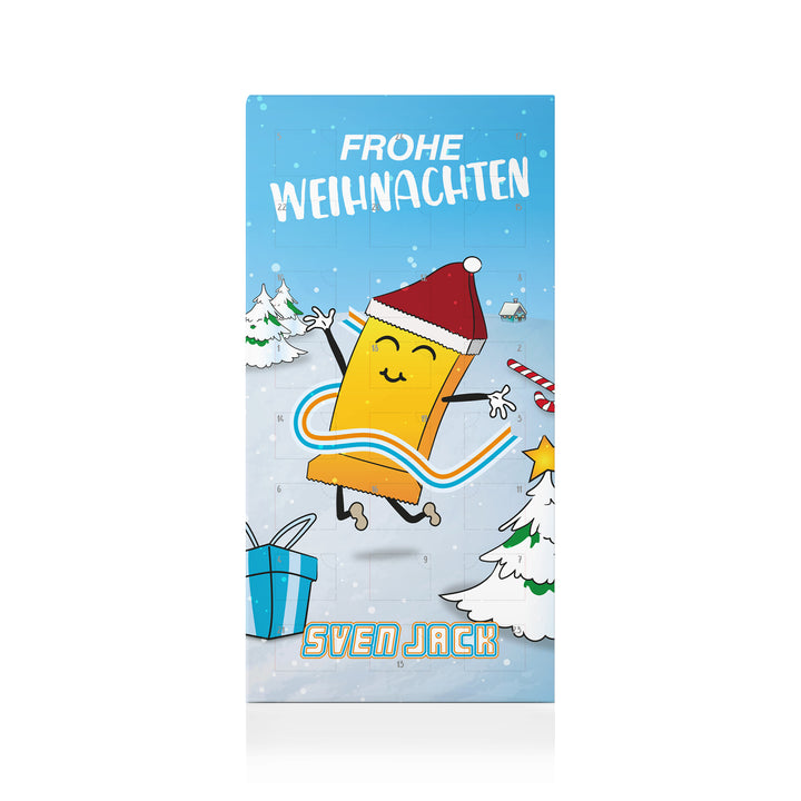 SvenJack Adventskalender 2025 | 49x65g | Fitness Kalender