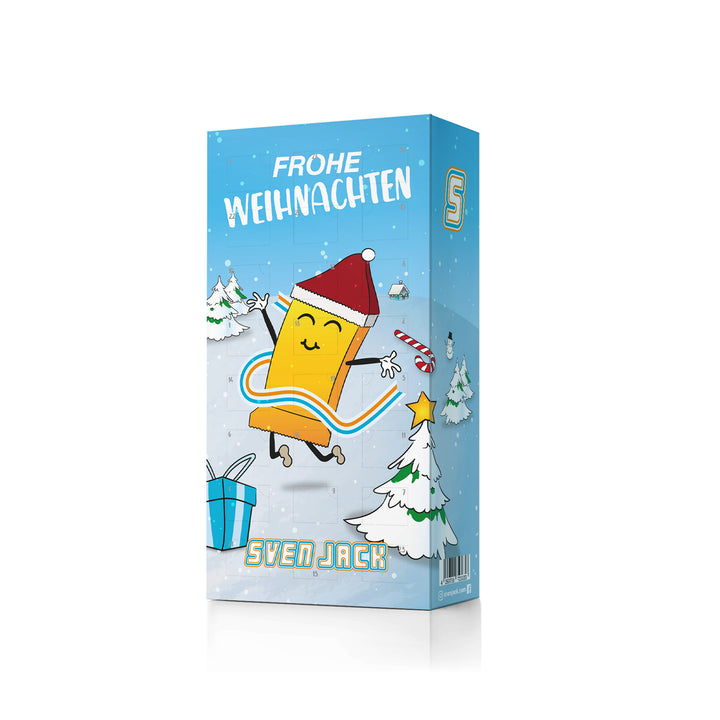 SvenJack Adventskalender 2025 | 49x65g | Fitness Kalender